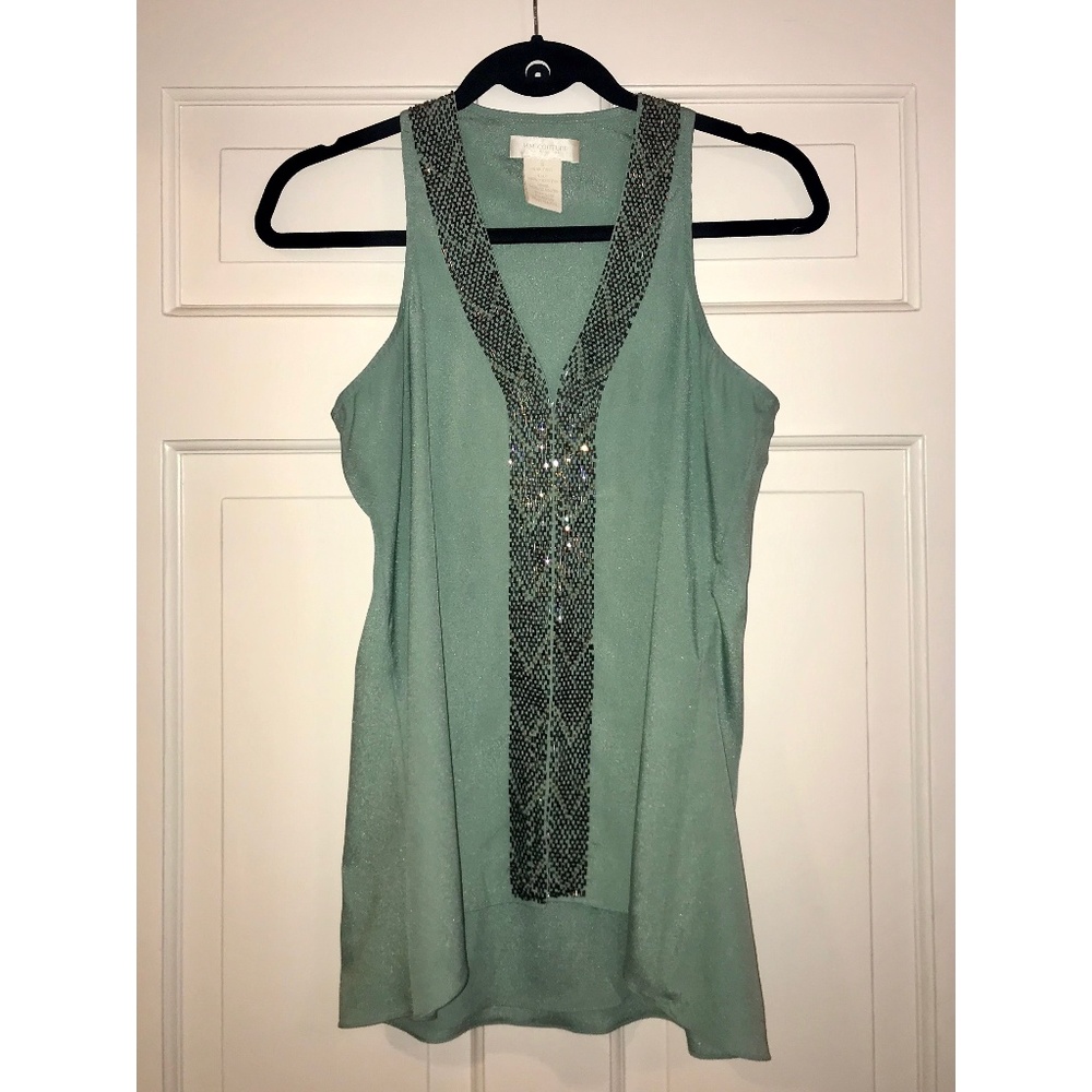 MM Couture Embellished Racerback Top